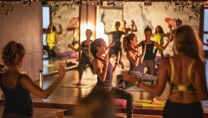 Yoga arrangement - Van der Valk Plaza Beach & Dive Resort Bonaire