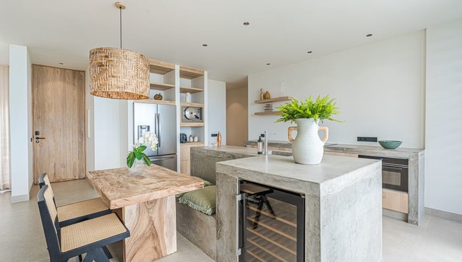 ruime keuken penthouse laguna view