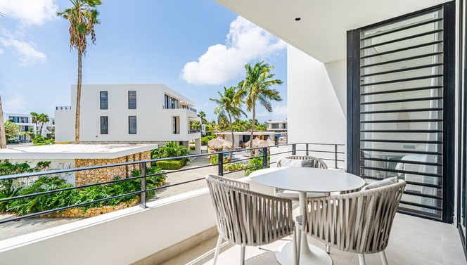 Balkon twee kamer appartement - Plaza Beach & Dive Resort Bonaire
